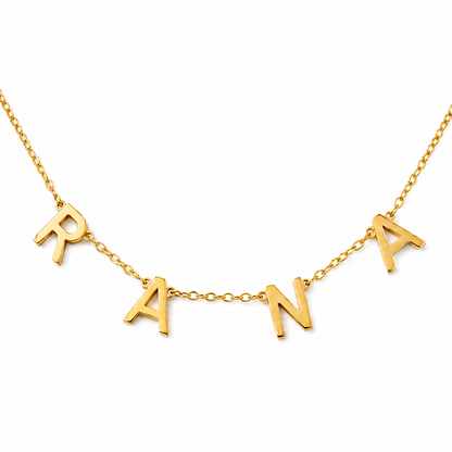 Letters Necklace